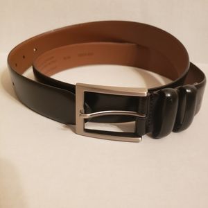 Joseph Abboud genuine leather black belt size 38